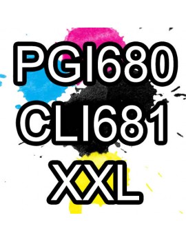 Compatible Canon PGI680 XXL CLI 681XXL Ink Cartridge  (Set - No Photo Blue)